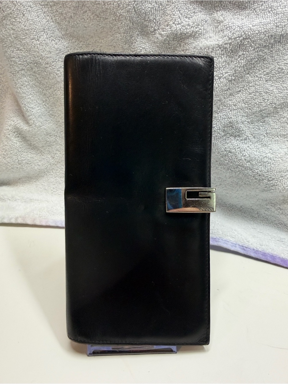 SUPER SATURDAY SALE Vintage Gucci Tom Ford Black Leather Wallet